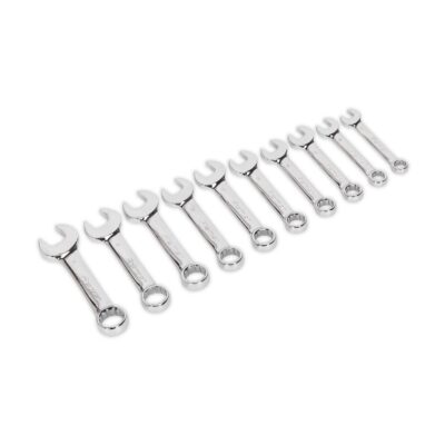 Set chei combinate scurte 10 piese 10‑19 mm Sealey