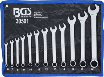 Set chei combinate,12 piese,6-22 mm, BGS 30501