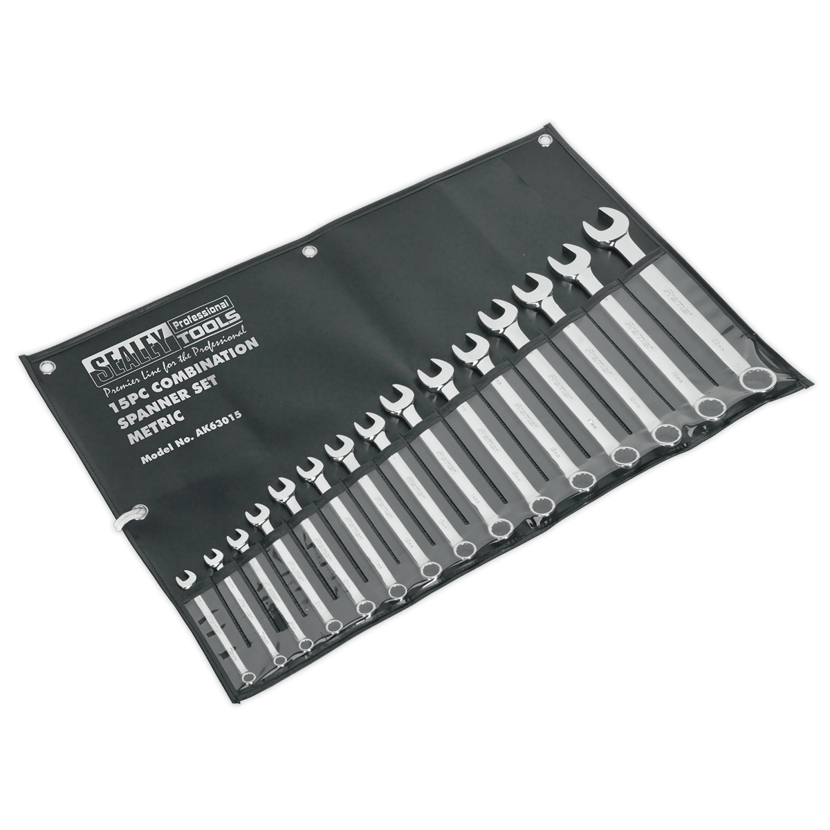 Set chei combinate, 15 piese, 6-22 mm – Sealey – Truse Scule Set chei combinate, 15 piese, 6-22 mm - Sealey - Truse Scule