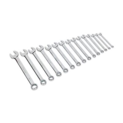 Set chei combinate, 15 piese, 6-22 mm - Sealey - Truse Scule