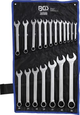Set chei combinate, 45168 mm,19 piese, BGS 30500