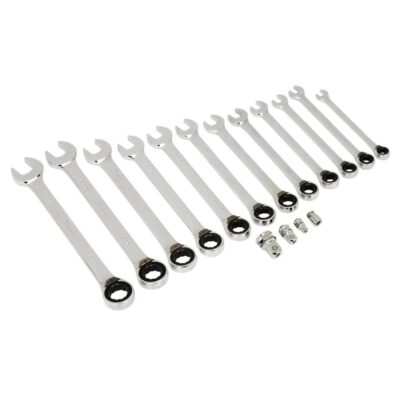 Set chei combinate, clichet reversibil, 16 piese