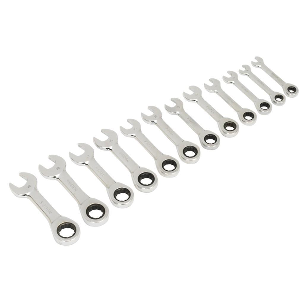 Set chei combinate cu clichet, 12 piese – SimpleTools Set chei combinate cu clichet, 12 piese - SimpleTools