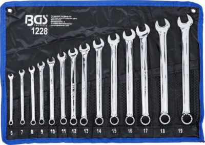 Set chei combinate, extra lungi 6 - 19 mm, 14 piese, BGS 1228