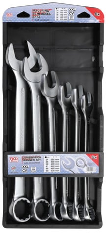 Set chei combinate Extra XXL, 34-50 mm, 6 piese, BGS 32400 – Chei combinate/fixe si inelare Set chei combinate Extra XXL, 34-50 mm, 6 piese, BGS 32400 - Chei combinate/fixe si inelare