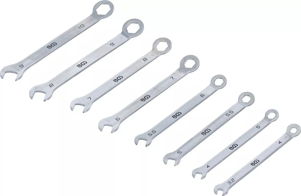 Set chei combinate extraplate 3.2 mm, 8 piese, BGS 8646 – Chei combinate/fixe si inelare Set chei combinate extraplate 3.2 mm, 8 piese, BGS 8646 - Chei combinate/fixe si inelare