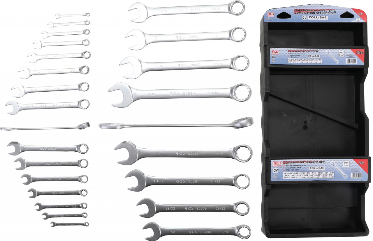 Set chei combinate,in inch, 1/4″ – 1 1/4″, BGS 30101 – Chei Speciale in Inch Set chei combinate,in inch, 1/4" - 1 1/4", BGS 30101 - Chei Speciale in Inch