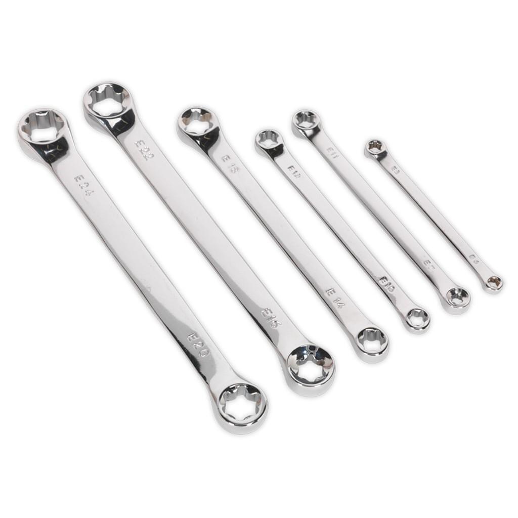 Set chei duble TRX-Star, 6 piese Sealey – Truse Scule Set chei duble TRX-Star, 6 piese Sealey - Truse Scule