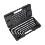 Set chei extra lungi hexagonale, 10 piese - SimpleTools