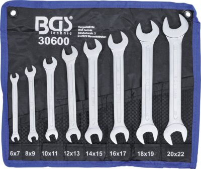 Set chei fixe 45099 mm, 8 piese, BGS 30600