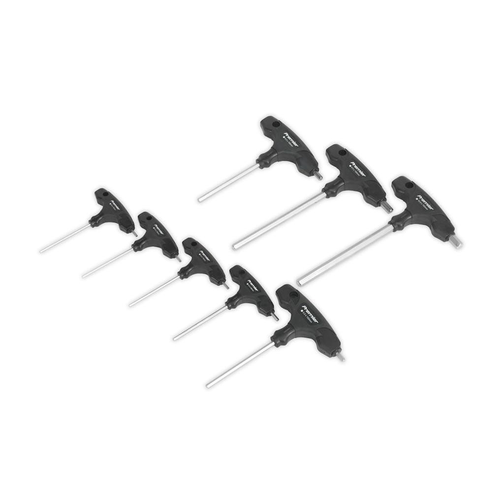 Set chei hex maner T metrice 8 piese Sealey – Truse Scule Set chei hex maner T metrice 8 piese Sealey - Truse Scule