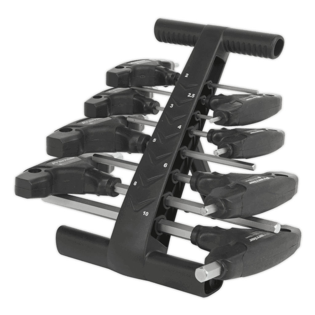 Set chei hex maner T metrice 8 piese Sealey - SimpleTools