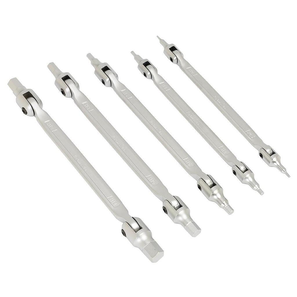 Set chei imbus cu articulatie 5 piese Sealey – Truse Scule Set chei imbus cu articulatie 5 piese Sealey - Truse Scule