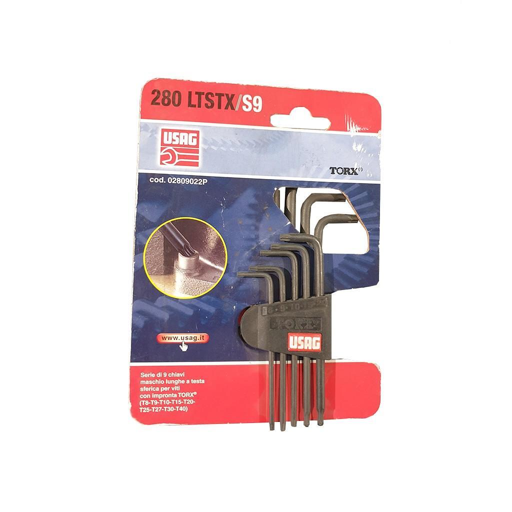 Set chei imbus lungi TORX, 9 piese, USAG – Truse Scule Set chei imbus lungi TORX, 9 piese, USAG - Truse Scule