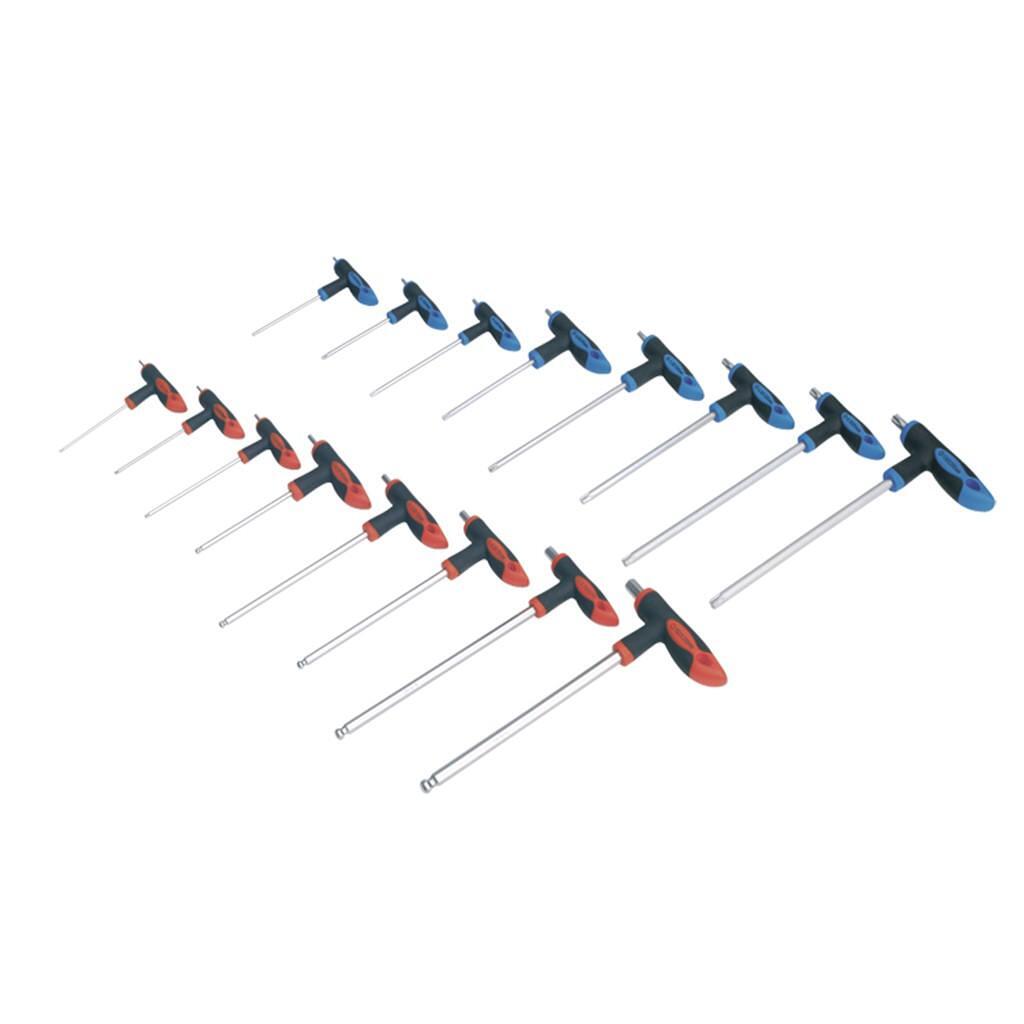 Set chei imbus si TRX-Star cu maner T, 16 piese Sealey – Truse Scule Set chei imbus si TRX-Star cu maner T, 16 piese Sealey - Truse Scule