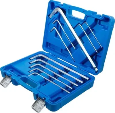 Set de chei Imbus tip L Maxi cap sferic 45002 mm| 10 piese, BGS 795