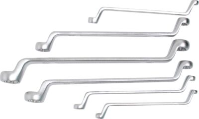 Set chei inelare cu cot Profil E, E6-E24, 6 piese, BGS 2281