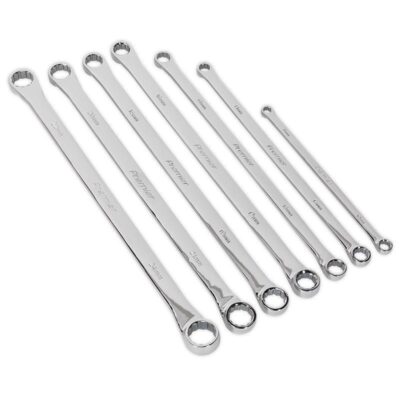 Set chei inelare extralungi, 7 piese, 8-24mm, Sealey