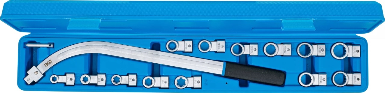Set chei inelare tip rozeta, 45279 mm, E-uri E10-E18, 15 piese, BGS 1312 – Motor Set chei inelare tip rozeta, 45279 mm, E-uri E10-E18, 15 piese, BGS 1312 - Motor