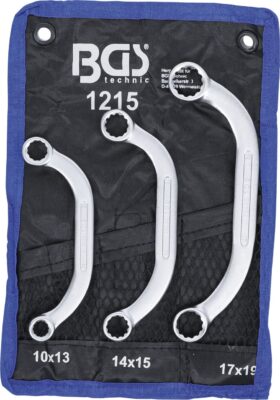 Set chei inelare Typ C 10x13 - 14x15 - 17x19, 3 piese, BGS 1215