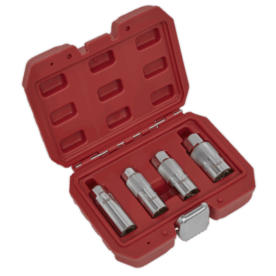 Set chei pentru bujii 3/8” 4 piese, Sealey