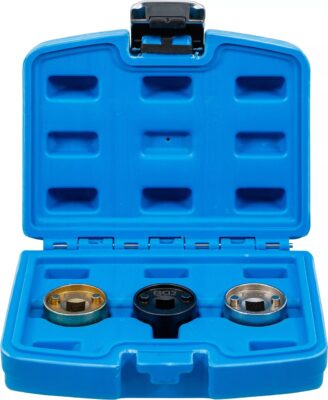 Set chei pentru demontarea / montarea supapei centrale cu 4 / 3-cai a reglarii axei cu came VAG 1.8 / 2 TFSI / TSI, BGS 9064