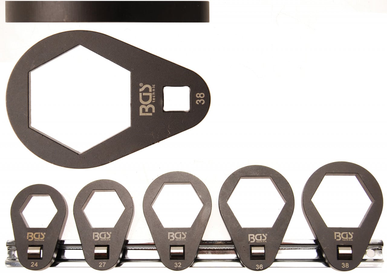 Set chei pentru filtre de ulei, 24, 27, 32, 36 si 38mm, 5 bucati, BGS 8677 – Schimb ulei Set chei pentru filtre de ulei, 24, 27, 32, 36 si 38mm, 5 bucati, BGS 8677 - Schimb ulei