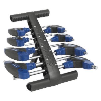Set chei TRX cu maner tip T, 8 piese Sealey