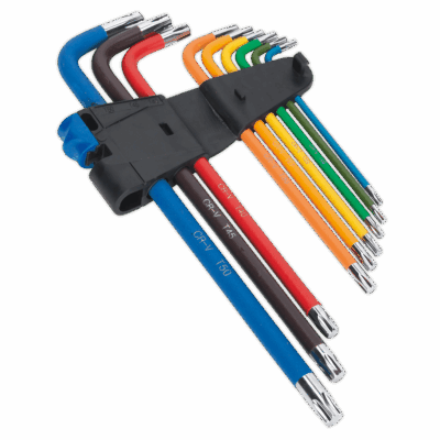 Set chei TRX-Star*, extralungi, 9 piese, Sealey