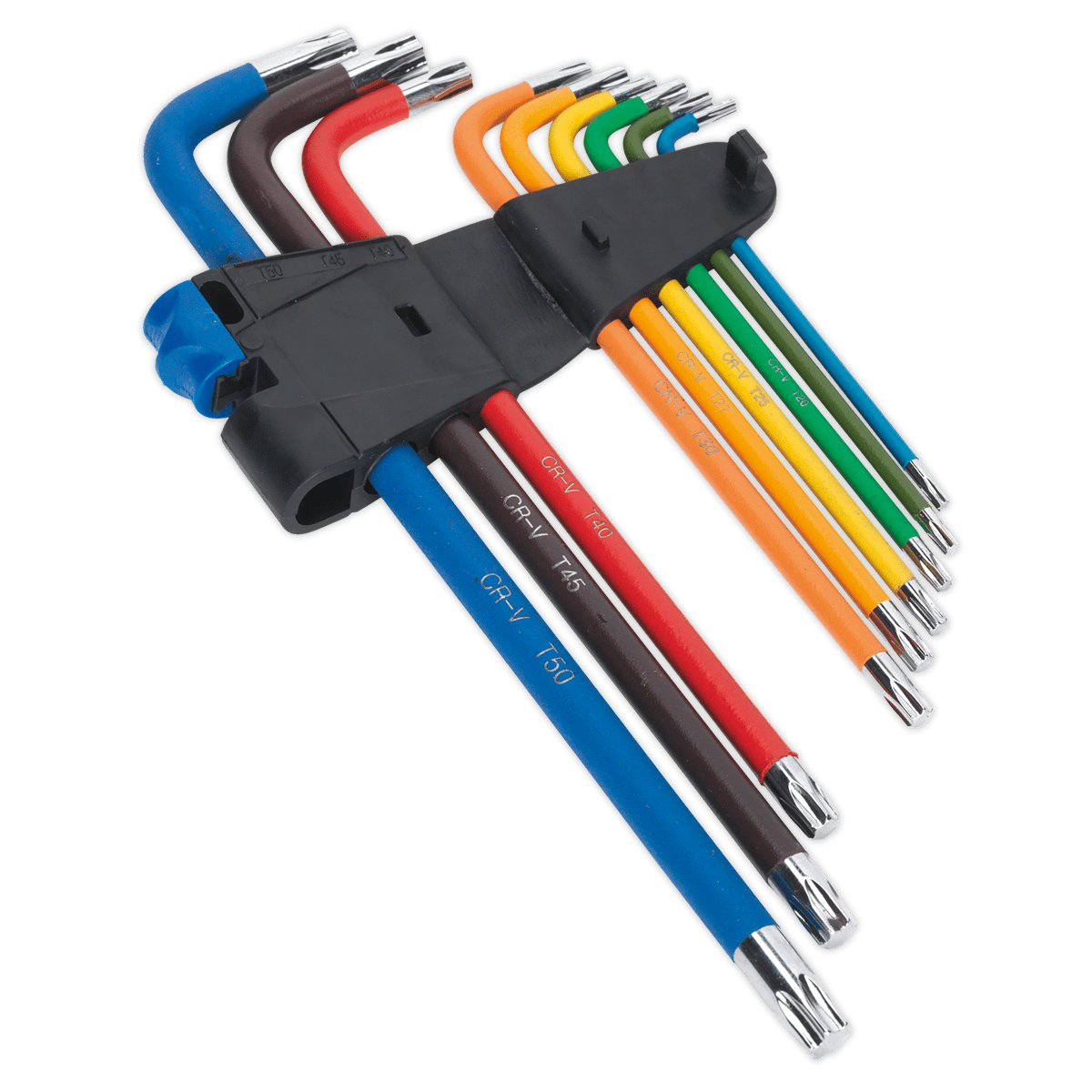 Set chei TRX-Star*, extralungi, 9 piese, Sealey – Truse Scule Set chei TRX-Star*, extralungi, 9 piese, Sealey - Truse Scule