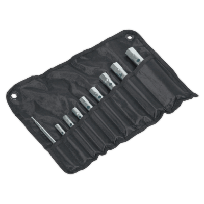 Set chei tubulare cu doua capete, 9 piese