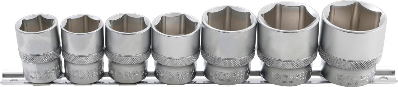 Set chei tubulare cu profil hexagon 20 – 32mm, antrenare 1/2″, 7 piese, BGS 9108 – Truse Scule Set chei tubulare cu profil hexagon 20 - 32mm, antrenare 1/2", 7 piese, BGS 9108 - Truse Scule
