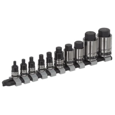 Set chei tubulare Hex, 1/4”, 3/8” si 1/2”, 12 piese - Black Series