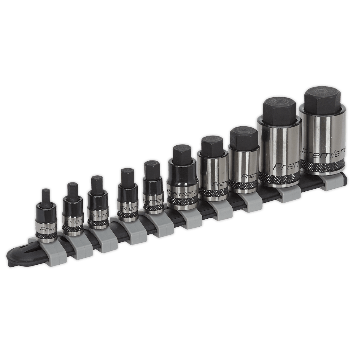Set chei tubulare Hex, 1/4”, 3/8” si 1/2”, 12 piese – Black Series – Truse Scule Set chei tubulare Hex, 1/4”, 3/8” si 1/2”, 12 piese - Black Series - Truse Scule