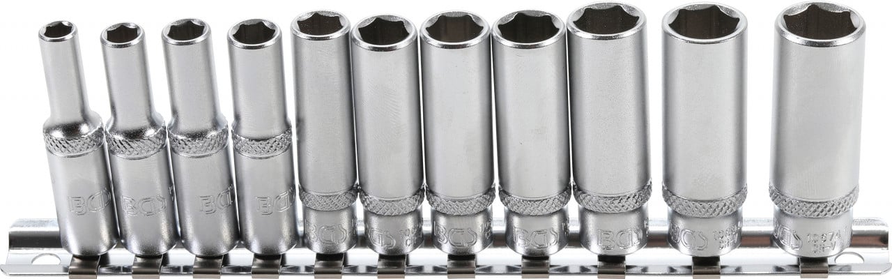 Set chei tubulare in Inch 3/16″ – 1/2″ adanci, profil in 6 colturi, antrenare 1/4″ , 11 piese, BGS 2429 – Chei Speciale in Inch Set chei tubulare in Inch 3/16" - 1/2" adanci, profil in 6 colturi, antrenare 1/4" , 11 piese, BGS 2429 - Chei Speciale in Inch