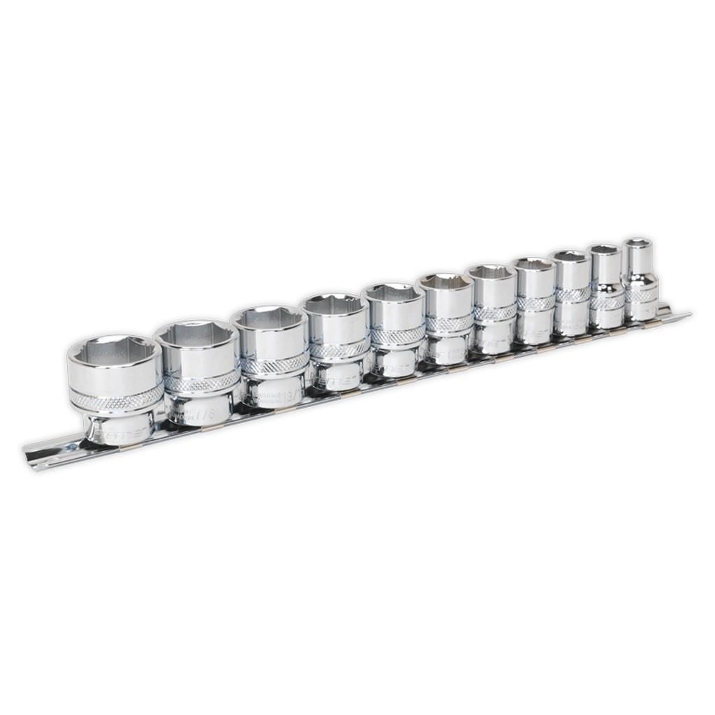 Set chei tubulare Lock-ON, 13 piese, 3/8” Sealey – Truse Scule Set chei tubulare Lock-ON, 13 piese, 3/8” Sealey - Truse Scule