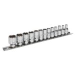 Set chei tubulare LOCK-ON, 1/4", 13 piese - In lucru