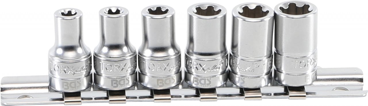 Set chei tubulare Profil Torx Plus, antrenare 6,3 mm (1/4″), 6EP – 12EP, 6 piese, BGS 9588 – Truse Scule Set chei tubulare Profil Torx Plus, antrenare 6,3 mm (1/4"), 6EP - 12EP, 6 piese, BGS 9588 - Truse Scule