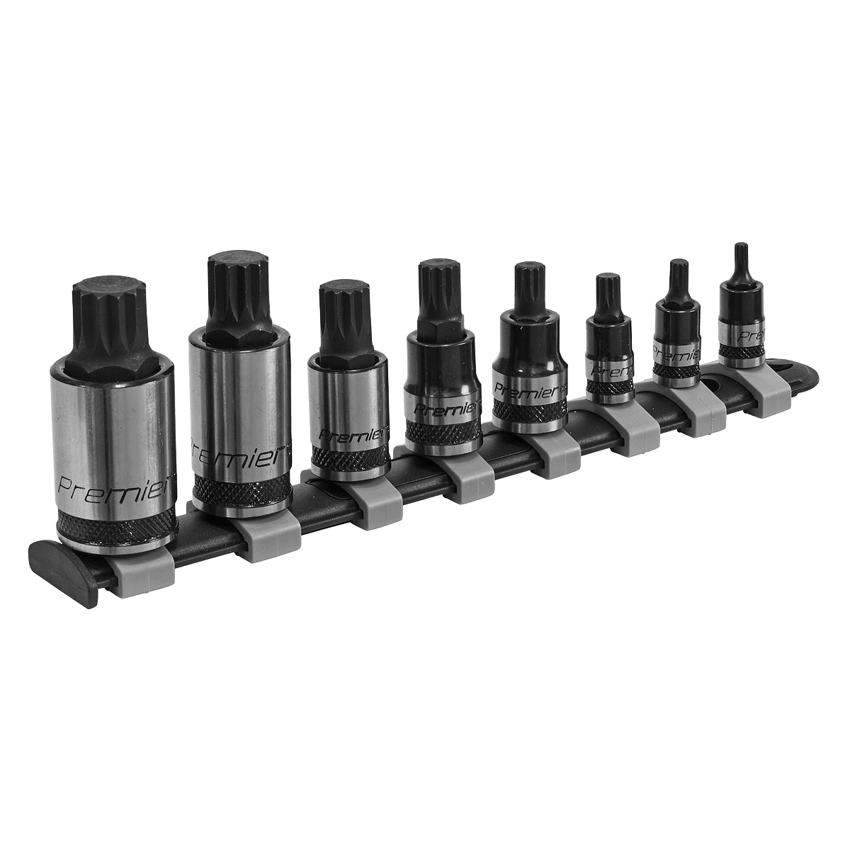 Set chei tubulare Spline*, 1/4”, 3/8” si 1/2”, 12 piese – Black Series – In lucru Set chei tubulare Spline*, 1/4”, 3/8” si 1/2”, 12 piese - Black Series - In lucru
