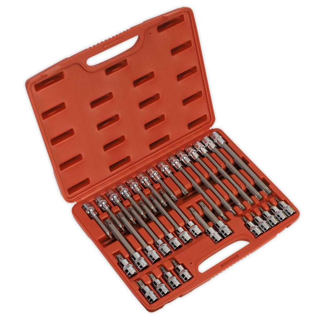 Set chei tubulare TRX, 1/2″, 32 piese – In lucru Set chei tubulare TRX, 1/2", 32 piese - In lucru