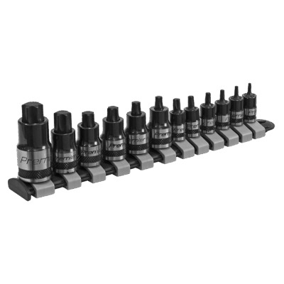 Set chei tubulare TRX-Star*, 1/4”, 3/8” si 1/2”, 12 piese - Black Series