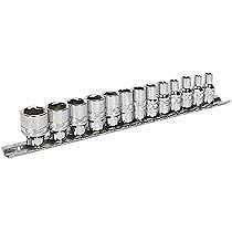 Set chei tubulare WallDrive, 3/8", 12 piese