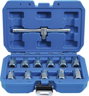 Set chei universale pentru schimb de ulei, 12 piese., BGS 1017