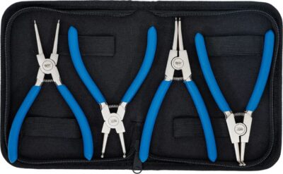 Set clesti de sigurante Seeger 150 mm, 4 piese, BGS 450