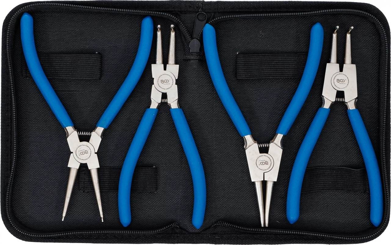 Set clesti de sigurante Seeger 175 mm, 4 piese, BGS 447 – Clesti/Patenti si Foarfeci Set clesti de sigurante Seeger 175 mm, 4 piese, BGS 447 - Clesti/Patenti si Foarfeci