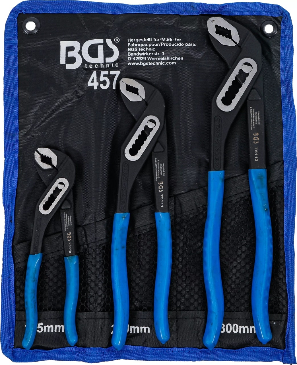 Set clesti reglabili 175-240-300mm, 3 buc, BGS 457 – Clesti/Patenti si Foarfeci Set clesti reglabili 175-240-300mm, 3 buc, BGS 457 - Clesti/Patenti si Foarfeci