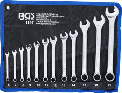 Set combinate 6-22mm,12 piese, BGS 1197