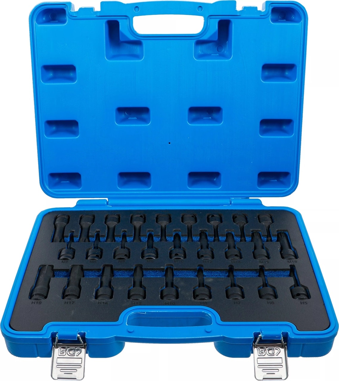 Set cu biti de impact Imbus, Torx si Spline (XZN), antrenare 1/2″, 26 piese, BGS 5484 – Chei Tubulare cu Biti Set cu biti de impact Imbus, Torx si Spline (XZN), antrenare 1/2", 26 piese, BGS 5484 - Chei Tubulare cu Biti