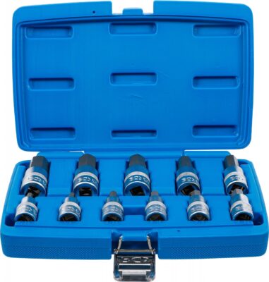 Set cu biti Imbus in Inch 7/32" - 7/8", antrenare cu tubulara 1/2", 11 piese, BGS 5053
