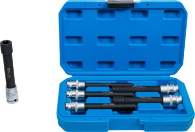 Set cu tubulare Profil E extra lungi E10-E20, antrenare 1/2", BGS 2028
